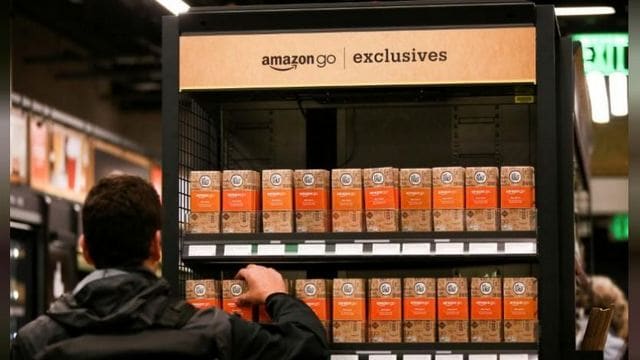 Amazon Go store. Image: Reuters