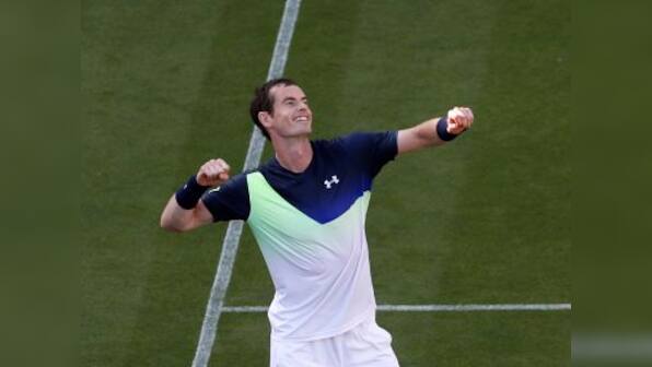 Eastbourne International: Andy Murray defeats Stan Wawrinka in opening round for first win on comeback trail