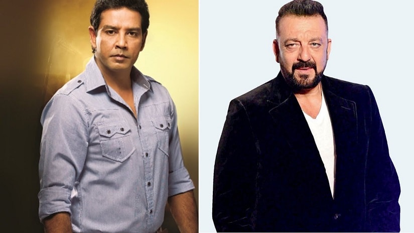Anup Soni (L); Sanjay Dutt (R). Images via Twiter