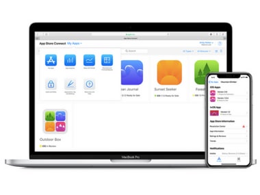 Apple’s iTunes Connect service for app developers has a new name and