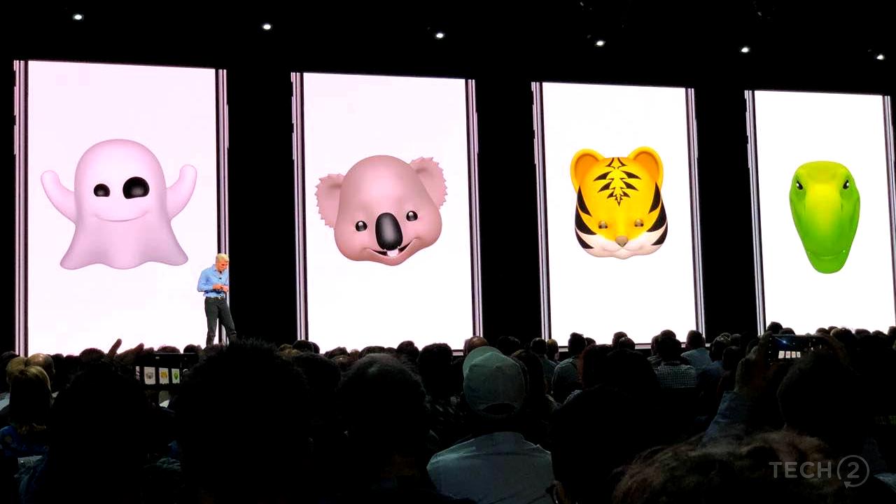 New Animoji on iOS 12. Image: tech2/Nimish Sawant
