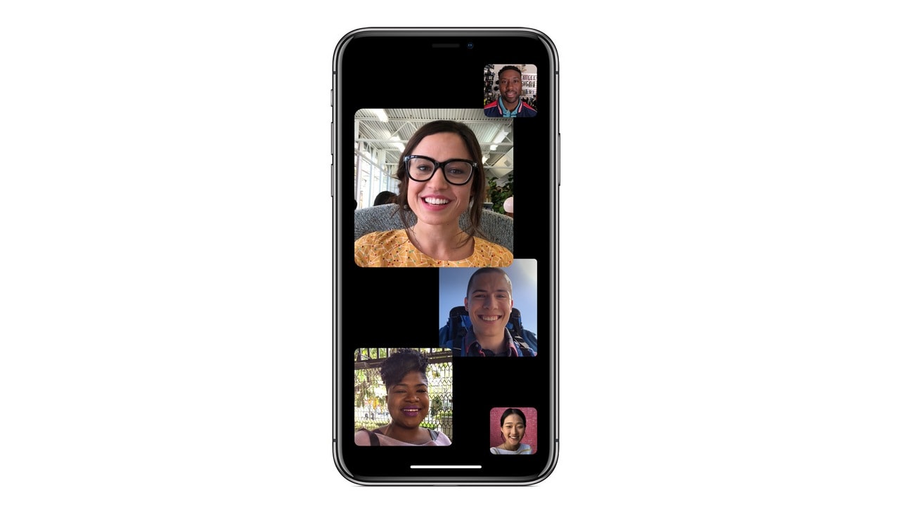 Group Face Time calls in iOS 12