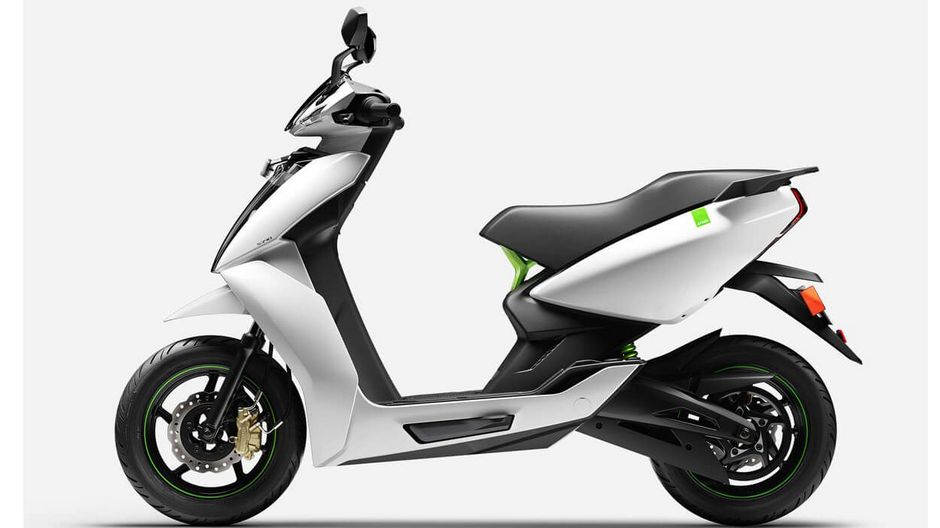Ather electric scooter. 