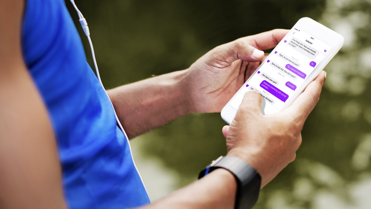 Babylon Health's AI may deliver health advice through a smartphone app Babylon Health's AI may deliver health advice through a smartphone app