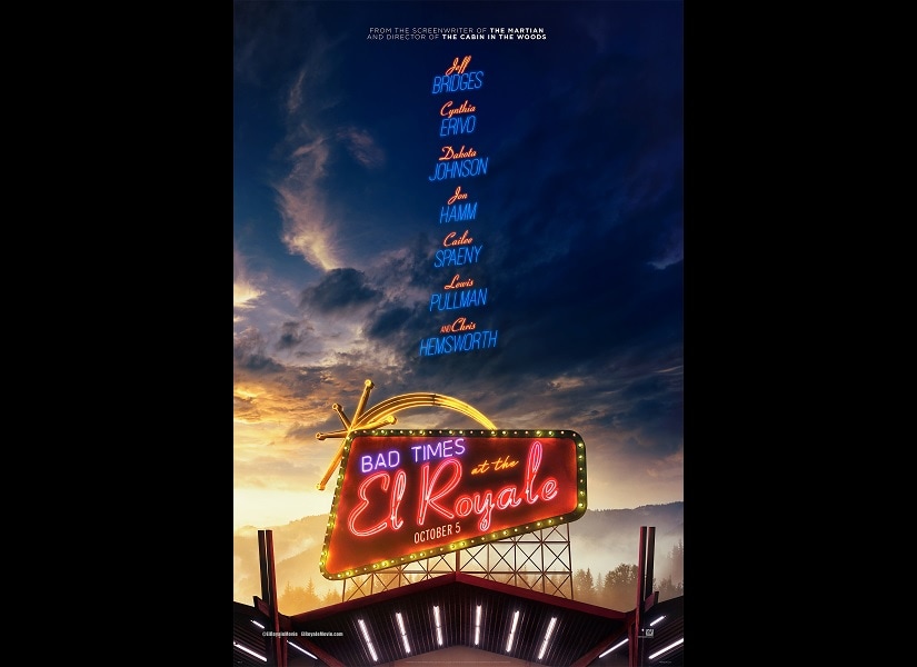 Bad Times at the El Royale poster. 20th Century Fox