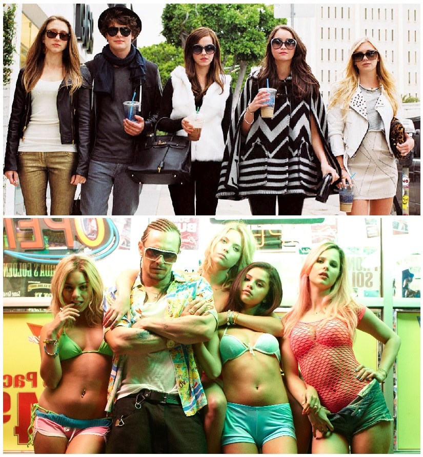 Heist films got a millennial update in Bling Ring and Spring Breakers.