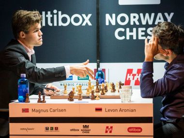 Norway Chess: Magnus Carlsen establishes dominance with second win, Viswanathan Anand held by Ding Liren in Round Three Norway Chess: Magnus Carlsen establishes dominance with second win, Viswanathan Anand held by Ding Liren in Round Three