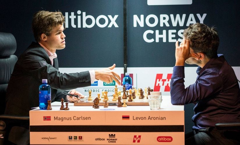 Altibox Norway Chess  Viswanathan Anand loses to Magnus Carlsen