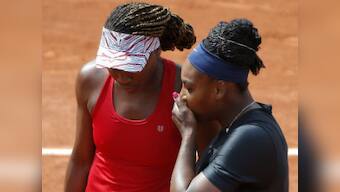 French Open 2018: Williams sisters out of tournament after losing to Andreja Klepac and Maria Jose Martinez Sanchez