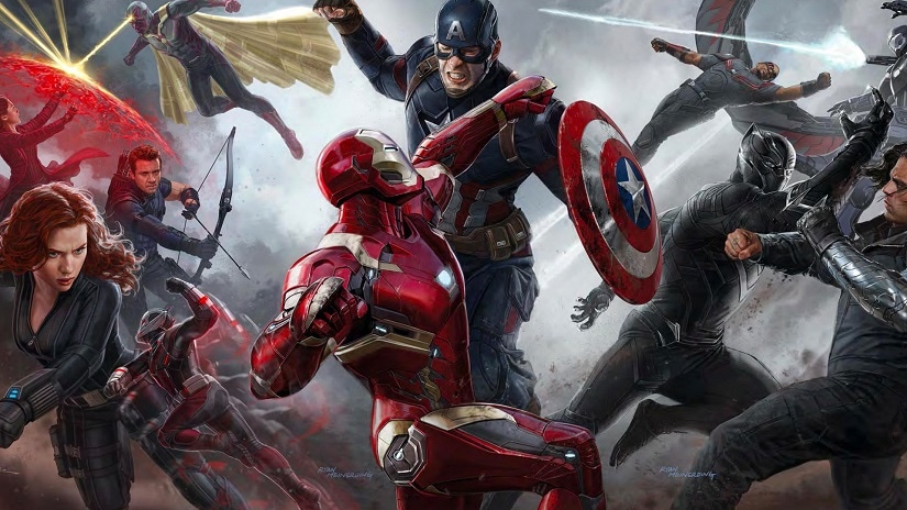Captain America: Civil War concept art. Image via Twitter