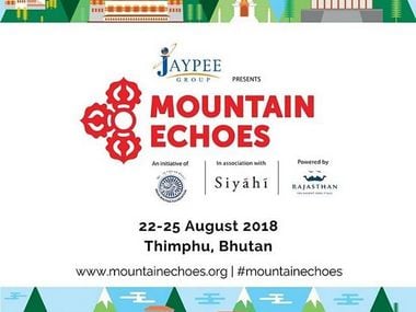 Flyer of Bhutan's Mountain Echoes Festival. Twitter
