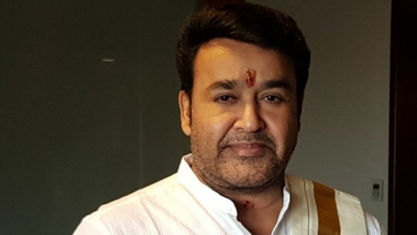 File image of Mohanlal. Twitter/@Mohanlal