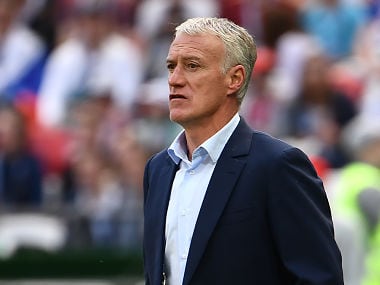 France's coach Didier Deschamps. AFP