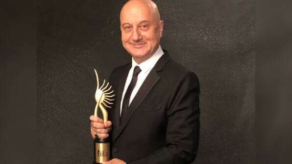 Anupam Kher dedicates IIFA Outstanding Achievement in Cinema award to struggling actors without godfathers