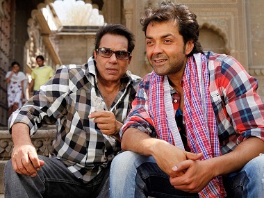 Bobby Deol to recreate father Dharmendra's Sholay 'gaon walo' scene in Yamla Pagla Deewana: Phir Se Bobby Deol to recreate father Dharmendra's Sholay 'gaon walo' scene in Yamla Pagla Deewana: Phir Se