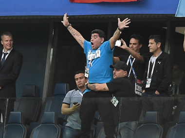 Diego Maradona's surgeon says legend will need prostheses as he has 'no cartilage left in his knees due to osteoarthritis' Diego Maradona's surgeon says legend will need prostheses as he has 'no cartilage left in his knees due to osteoarthritis'