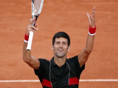 French Open 2018: Novak Djokovic into record 12th Roland Garros quarter-final; Marco Cecchinato stuns David Goffin French Open 2018: Novak Djokovic into record 12th Roland Garros quarter-final; Marco Cecchinato stuns David Goffin