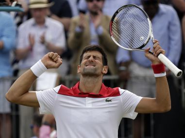 Queen's Club Championship: Novak Djokovic reaches final to end drought; Marin Cilic downs Nick Kyrgios Queen's Club Championship: Novak Djokovic reaches final to end drought; Marin Cilic downs Nick Kyrgios