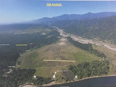 India Air Force range in Dollungmukh, Arunachal Pradesh. Image Courtesy: IAF