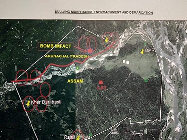 Location of IAF's Dollungmukh range in Arunachal Pradesh is strategic, but local villagers live in constant fear of bombs Location of IAF's Dollungmukh range in Arunachal Pradesh is strategic, but local villagers live in constant fear of bombs