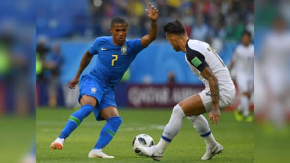 FIFA World Cup 2018: Brazil's Douglas Costa ruled out of match against Serbia with thigh injury