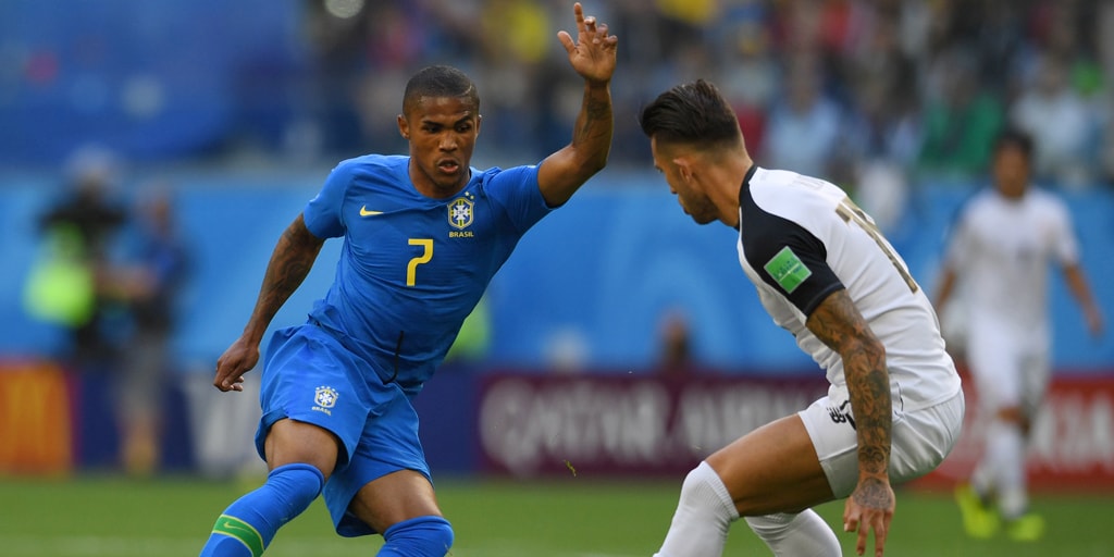 Fifa World Cup 2018 Brazil S Douglas Costa Ruled Out Of Match Against Serbia With Thigh Injury Sports News Firstpost