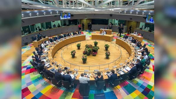 At Brussels summit, European Union leaders call for tougher measures to stop spread of chemical weapons, combat spying