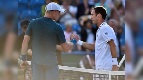 Eastbourne International: Kyle Edmund loses to Mikhail Kukushkin; defending champion Karolina Pliskova ousted