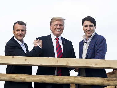 Donald Trump releases more pictures from G7 summit to prove he had 'great relationship' with foreign leaders Donald Trump releases more pictures from G7 summit to prove he had 'great relationship' with foreign leaders