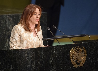 UN General Assembly elects Ecuador's Foreign Minister Espinosa Garces as its next president UN General Assembly elects Ecuador's Foreign Minister Espinosa Garces as its next president