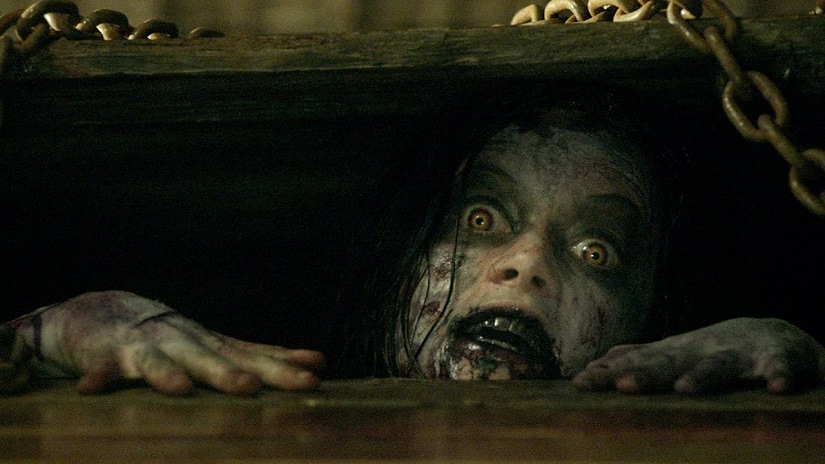 A still from Evil Dead (2013). Image via Facebook
