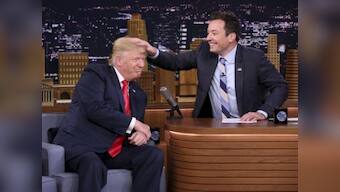 Donald Trump to Tonight Show host Jimmy Fallon over hair-mussing incident: Stop whimpering and be a man