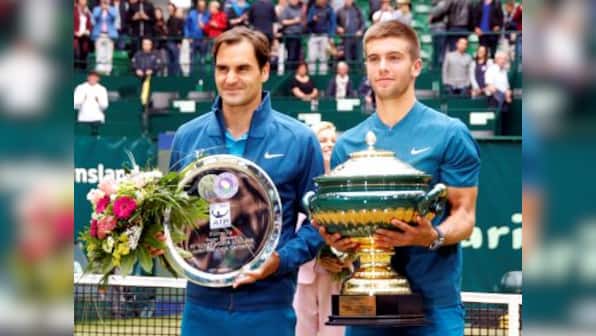 Halle Open: Roger Federer beaten by Borna Coric in title clash, loses World No 1 ranking to Rafael Nadal