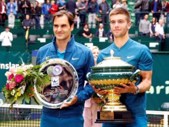 Halle Open: Roger Federer beaten by Borna Coric in title clash, loses World No 1 ranking to Rafael Nadal