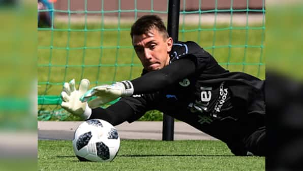 FIFA World Cup 2018: Uruguay goalkeeper Fernando Muslera wins 100th cap after starting match against Russia