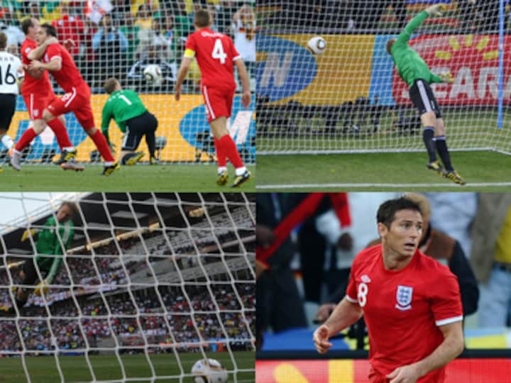 FIFA World Cup moments: When Frank Lampard's disallowed goal against Germany provided impetus for goalline technology
