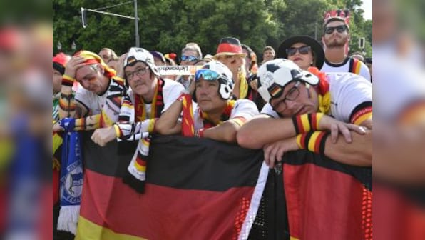 FIFA World Cup 2018: Different moods of Germany fans on display as Die Mannschaft crash out of tournament