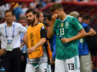 FIFA World Cup 2018: Defending champions Germany dumped out of tournament after shock defeat to South Korea FIFA World Cup 2018: Defending champions Germany dumped out of tournament after shock defeat to South Korea