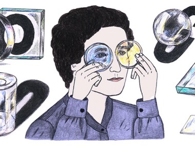 Google Doodle on Marga Faulstich