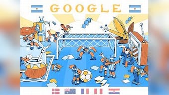 FIFA World Cup Google Doodle celebrates football culture in Argentina, France and other nations on Day 8