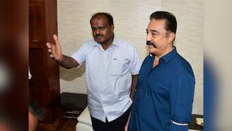Kamal Haasan, HDK discuss Cauvery water-sharing in Bengaluru, say farmers of both Karnataka, Tamil Nadu important