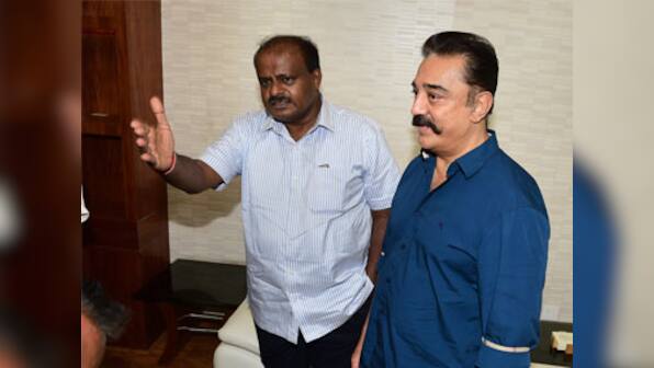 Kamal Haasan, HDK discuss Cauvery water-sharing in Bengaluru, say farmers of both Karnataka, Tamil Nadu important