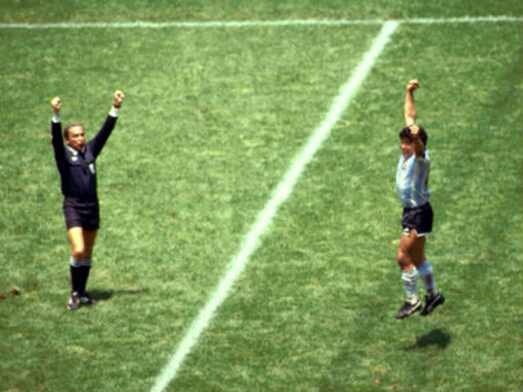 Download Fifa World Cup Moments When Diego Maradona S Hand Of God Helped Argentina Win Quarter Final Clash In 1986 Sports News Firstpost
