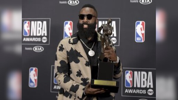 NBA Awards: Rockets' James Harden crowned Most Valuable Player, Sixers' Ben Simmons named Rookie of the Year