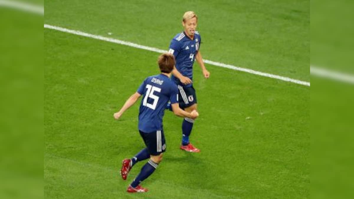 FIFA World Cup 2018: Substitute Keisuke Honda salvages 2-2 draw for Japan against Senegal with late strike