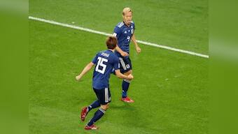 FIFA World Cup 2018: Substitute Keisuke Honda salvages 2-2 draw for Japan against Senegal with late strike
