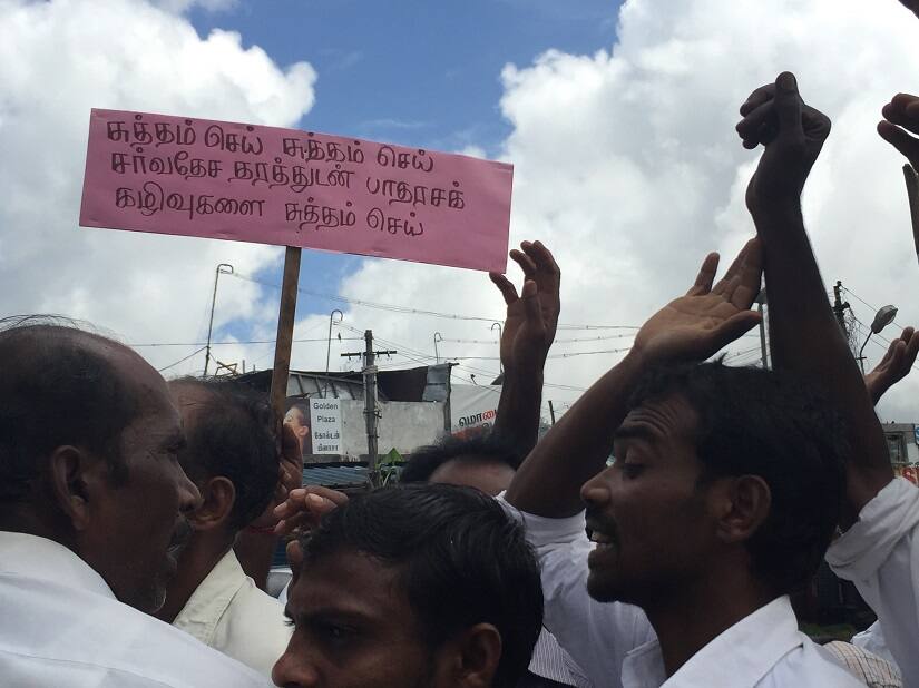 File picture: Protests at Kodaikanal.
