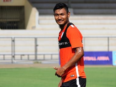 File image of Halicharan Narzary. Image courtesy: AIFF