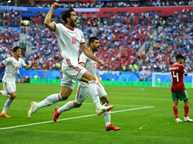 FIFA World Cup 2018: Morocco's Aziz Bouhaddouz scores own goal in injury-time to gift victory to Iran FIFA World Cup 2018: Morocco's Aziz Bouhaddouz scores own goal in injury-time to gift victory to Iran