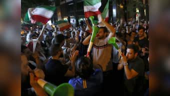 FIFA World Cup 2018: Iranians take to streets of Tehran to celebrate team's crucial win over Morocco